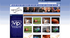 Desktop Screenshot of hotel.viptickets.com
