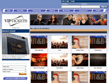 Tablet Screenshot of mandarin.viptickets.com